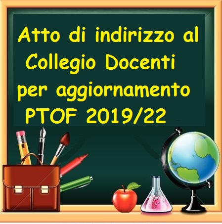 Atto di indirizzo aggiornamento PTOF- 