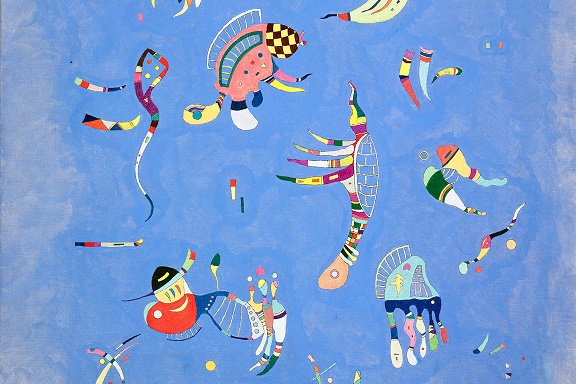 Kandinsky-Blu-cielo-dettaglio