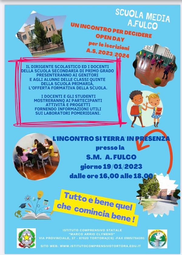 Open Day Scuola Sec