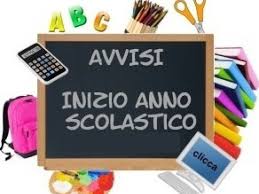 avvio anno scolastico